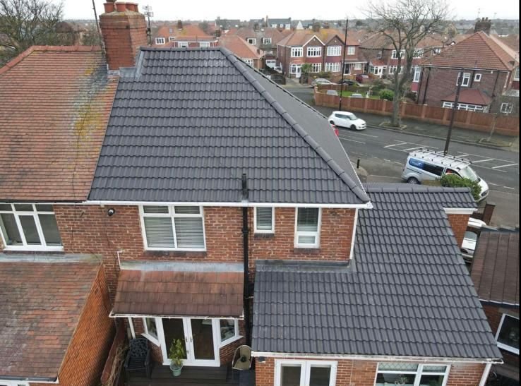 Roofing work